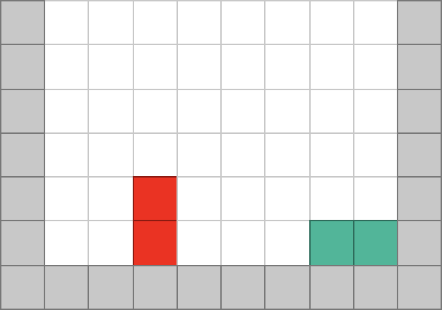 Tetris AI with cleared rows